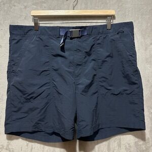 REI Co-op Mens Sahara Amphib Shorts Navy Blue XL Nylon Ripstop